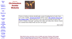 Desktop Screenshot of christendom-awake.org